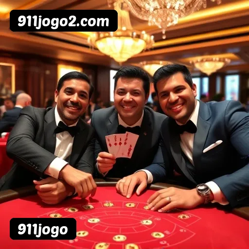 Jogos de Mesa Premium 911jogo - Blackjack, Roleta, Baccarat